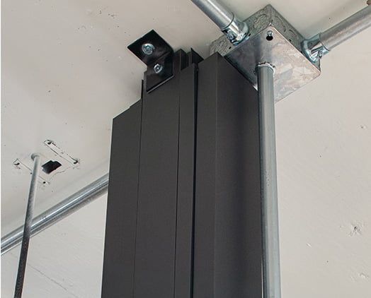 Application photo of Cornice Post to Deck attachment